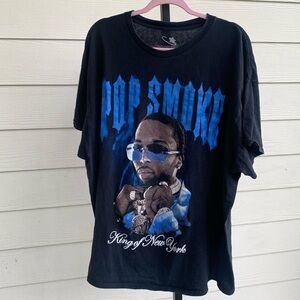 Pop smoke merch short sleeve tee shirt 2XL